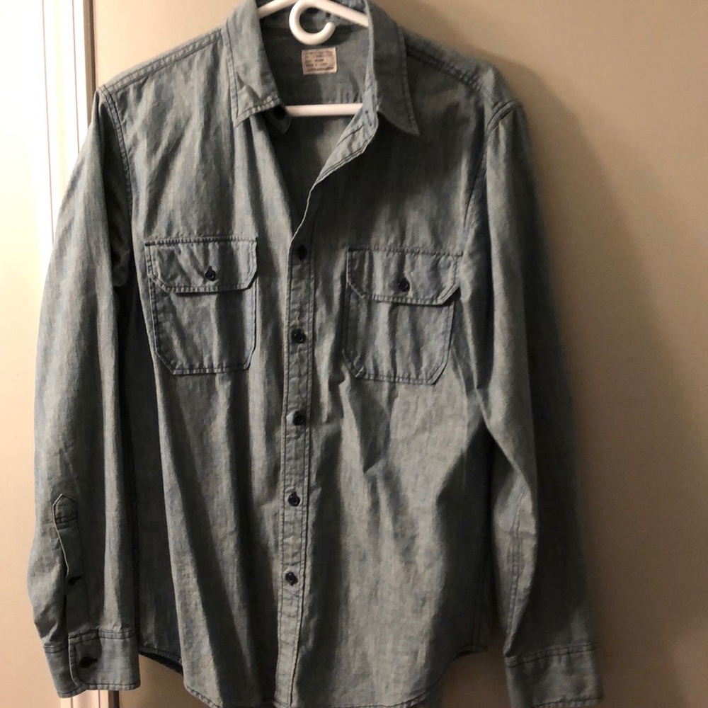 Chambray button down from Jcrew